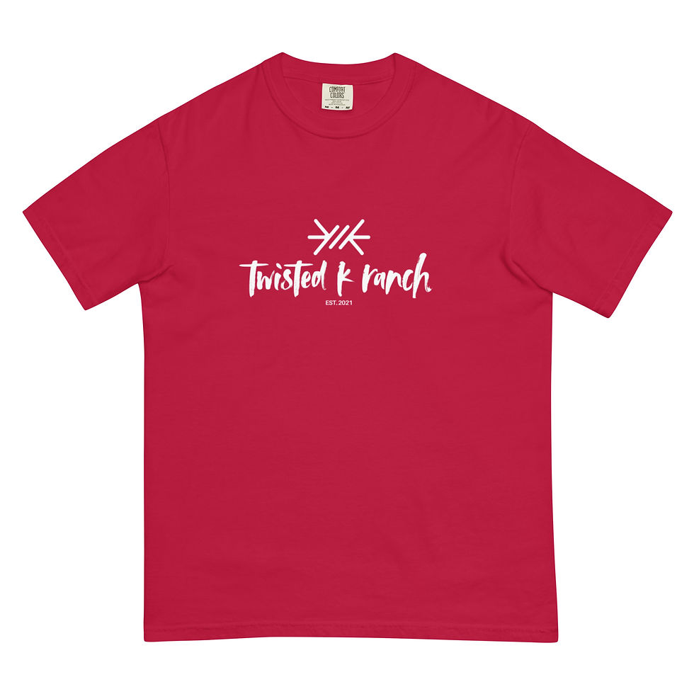 Thumbnail: TKR Ranch Brand Unisex Garment-Dyed Heavyweight T-Shirt