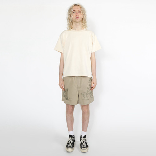 Samuel Zelig ショーツ26SS 新品・未使用品 26SS】 Samuel Zelig ORCHESTRA SHORTS - WARM GREY | NOUVERTEmagazine
