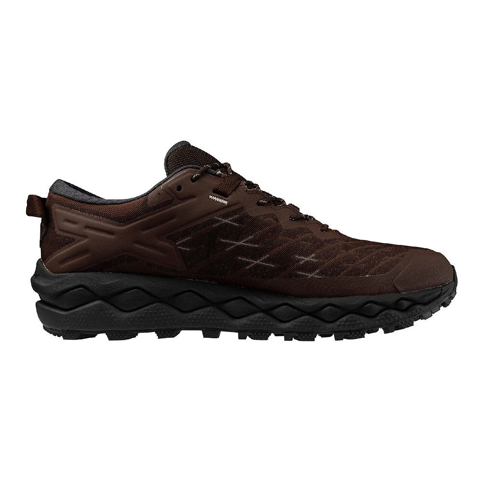 Thumbnail: MIZUNO WAVE MUJIN LS GTX - DARK BROWN/BREIGE/BROWN