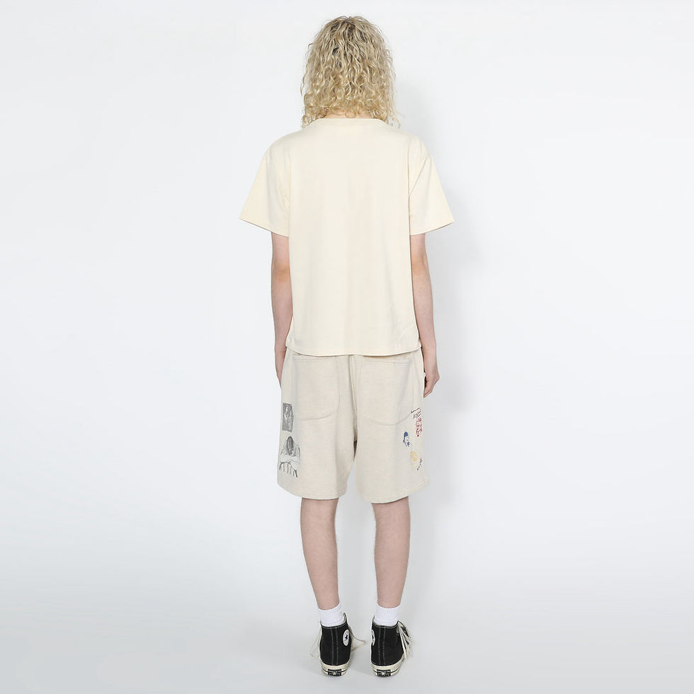 Thumbnail: 【26SS】 Samuel Zelig NORTHFIELD SWEATSHORT - OATMEAL GREY