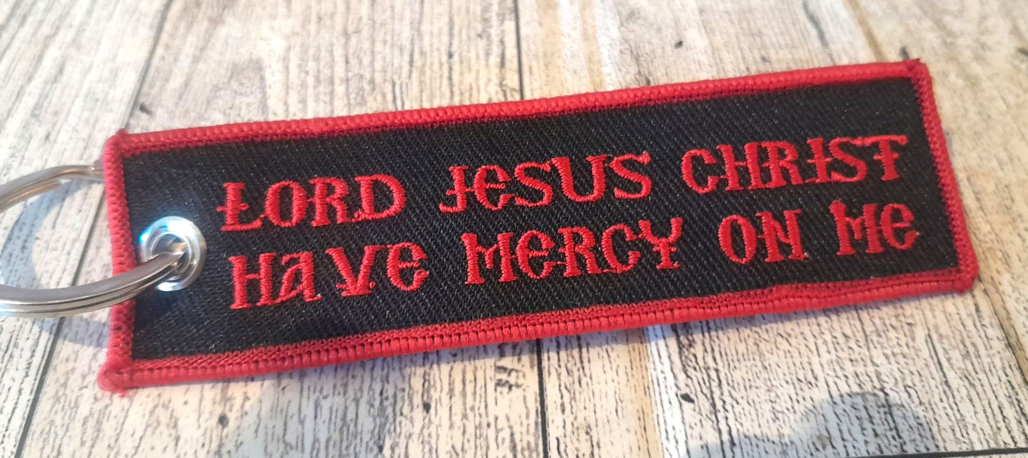 Embroidered Key Chain