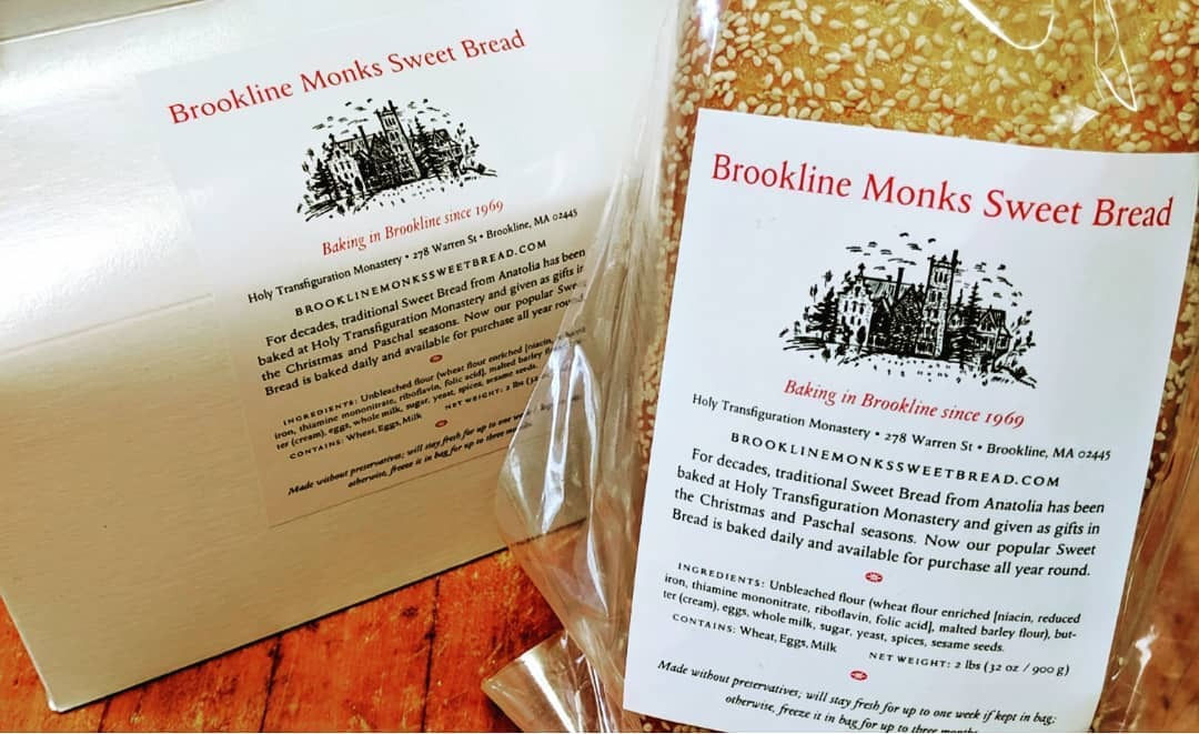 Monastic Brookline Sweet Bread