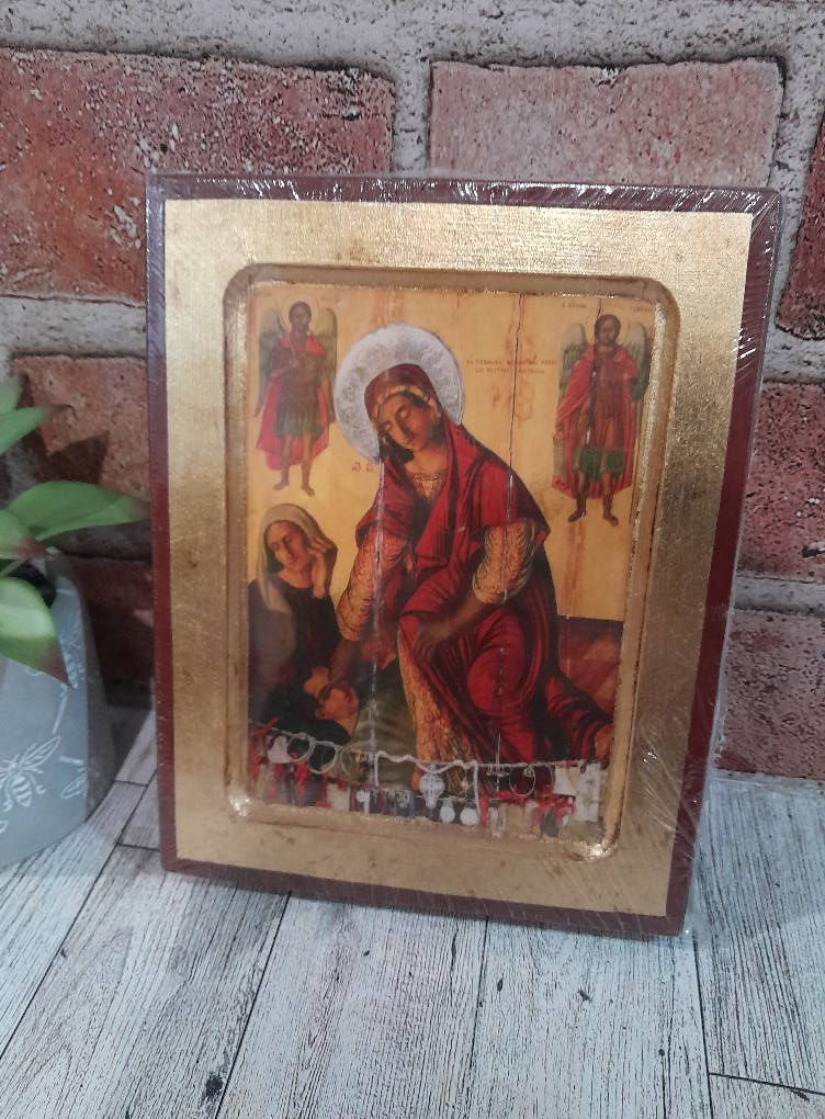 Icon of Panagia Kassopitra with Oil