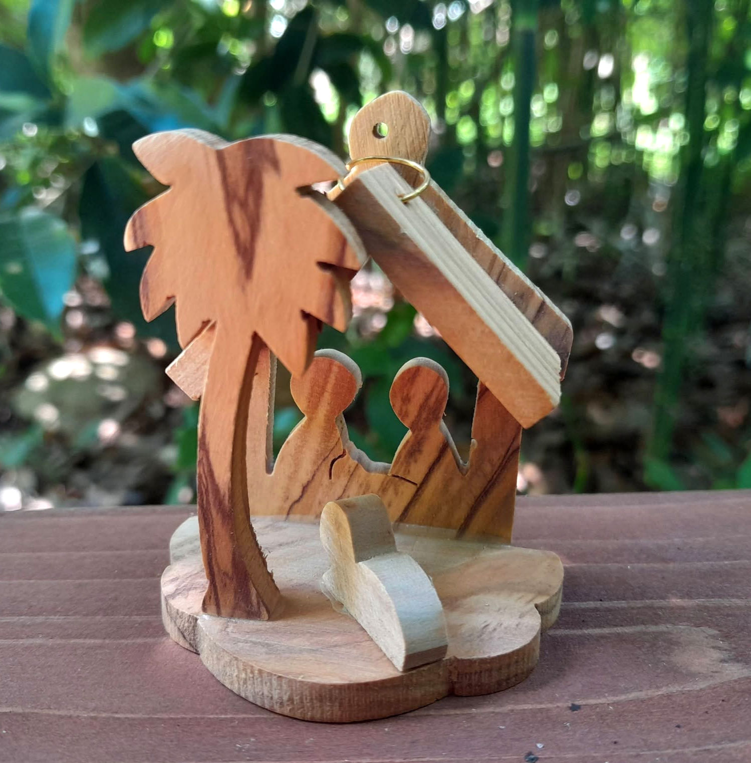 Olive Wood Nativity Scene from Jerusalem