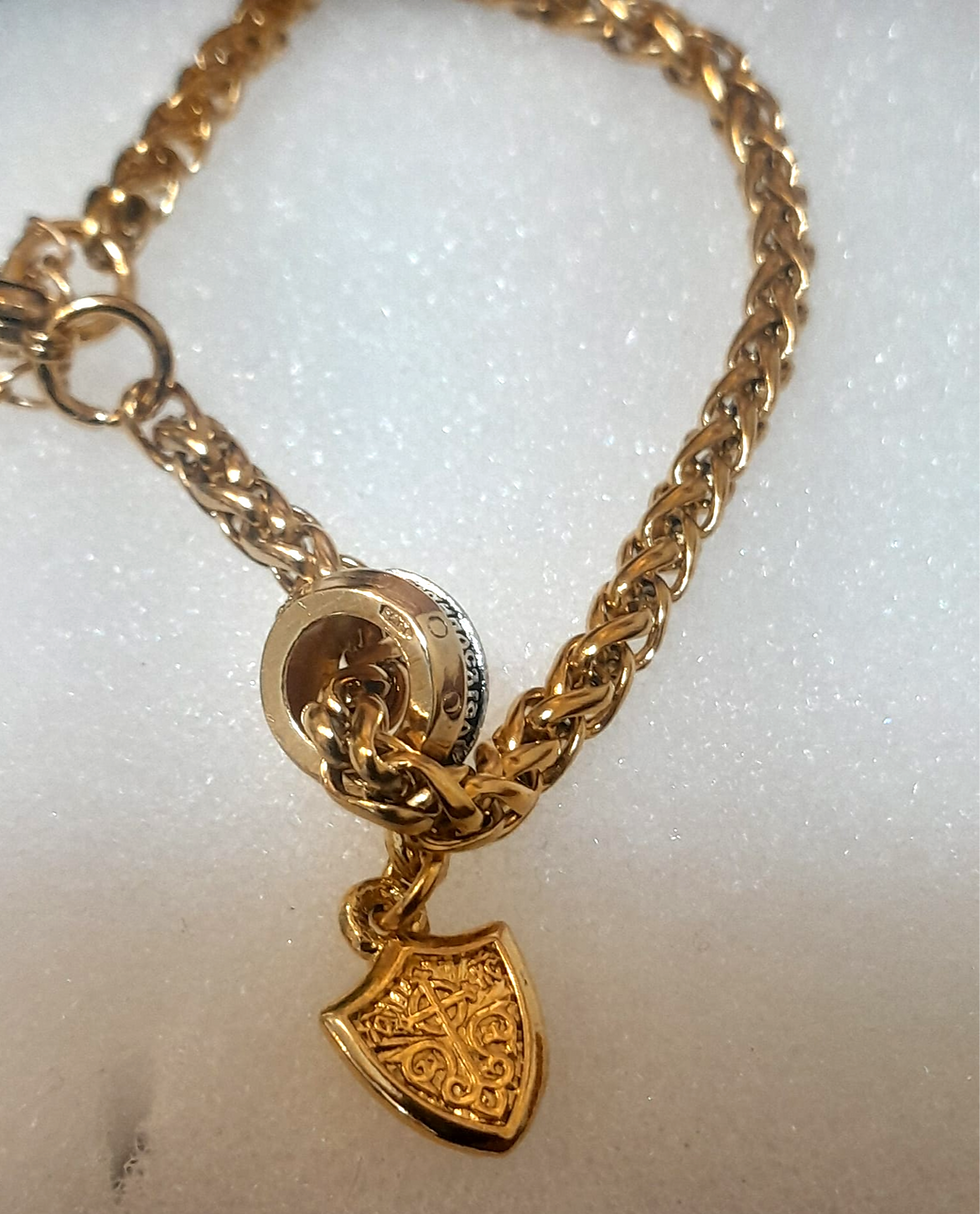 Thumbnail: Bracelet with Silver Medaillon of Archangel Michael