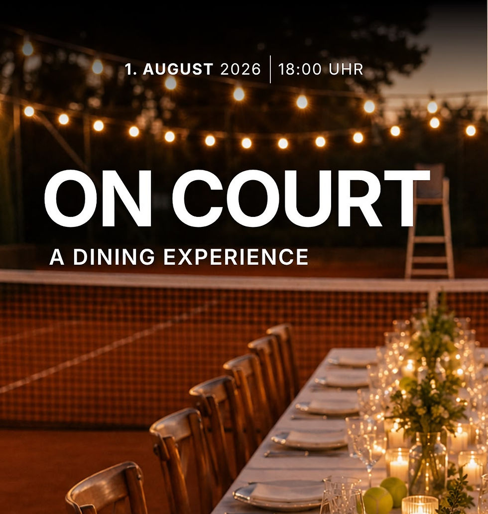 Dinner im Rahmen der Leipzig Open – Spiel, Satz und Genuss
