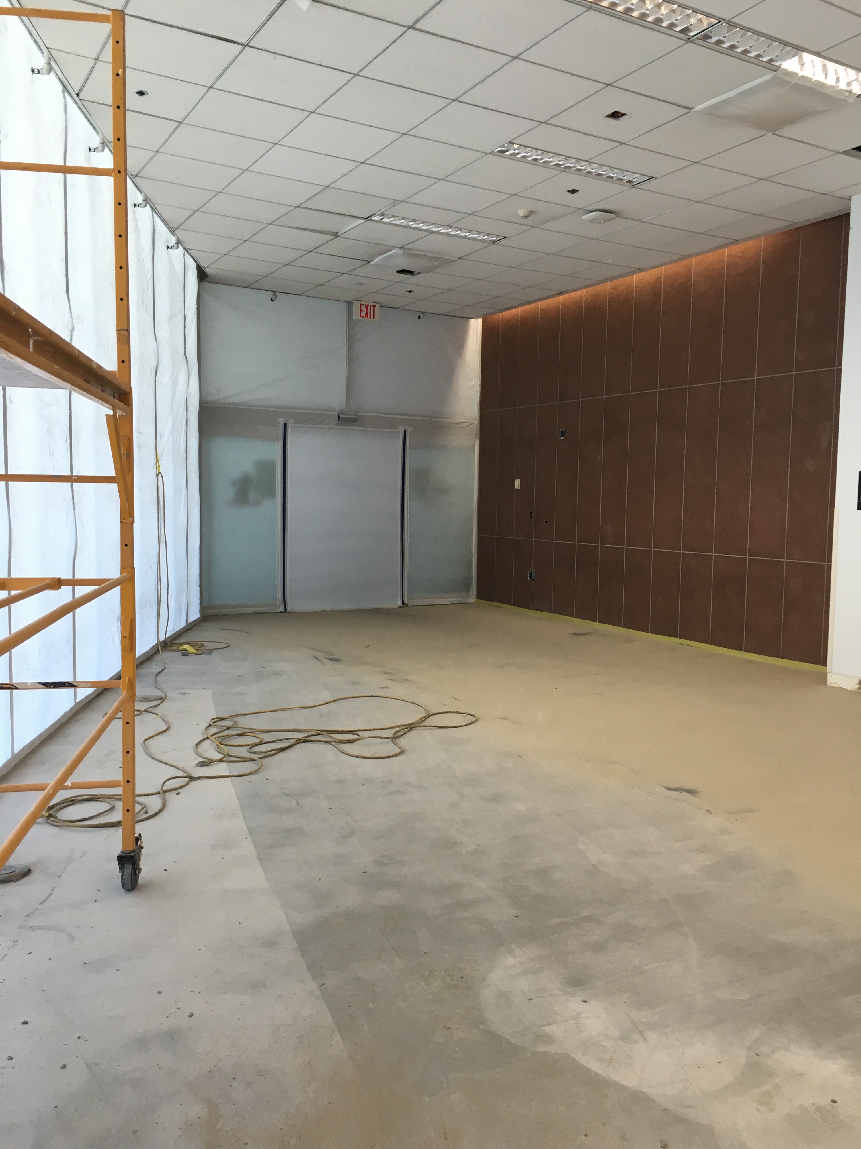 Marley Lobby During Const