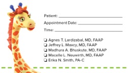 Appointment Cards