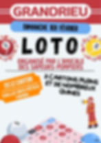 Loto amicale des sapeurs-pompiers