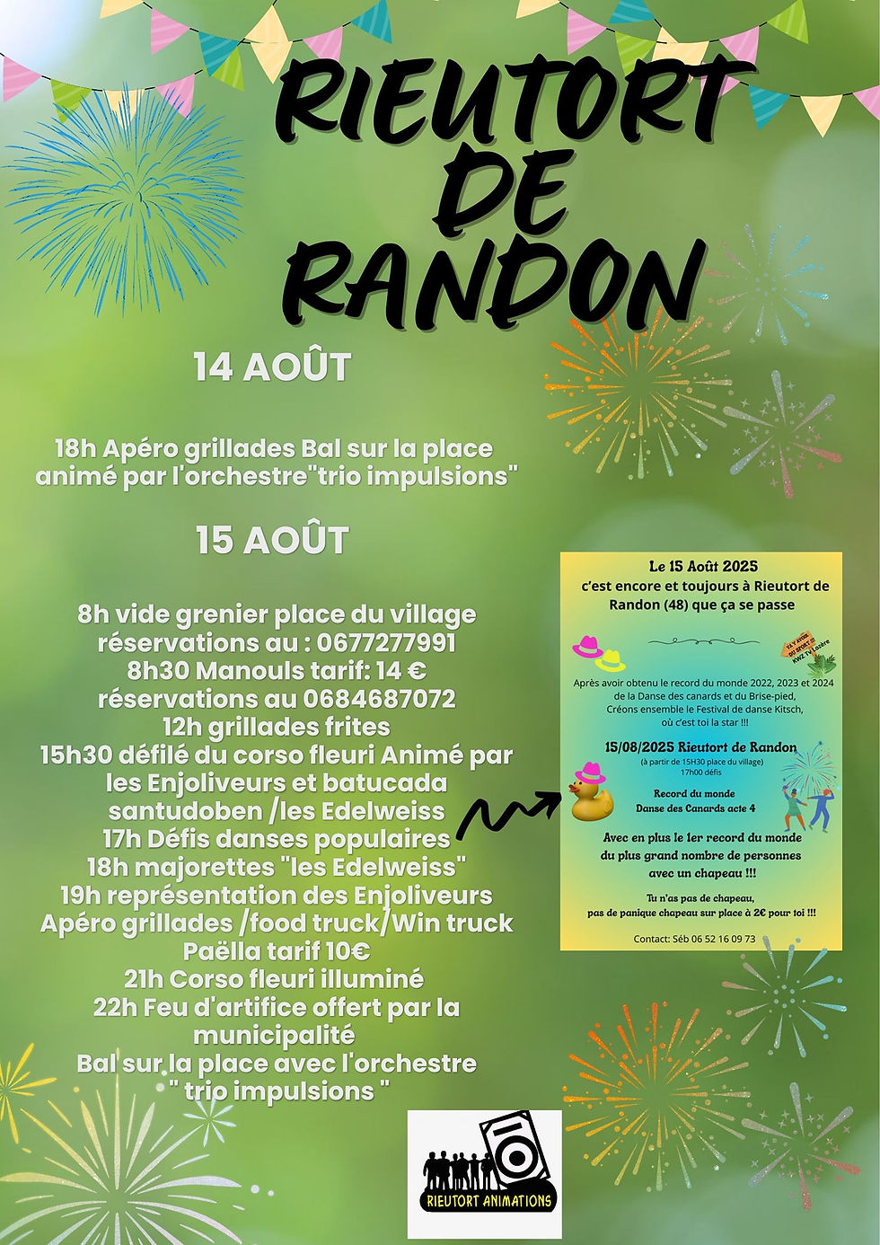 Fête Rieutort de Randon