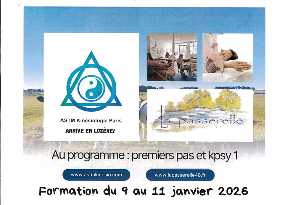 Formation en kinesiologie