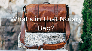 Tools & Supplies All Notaries Use