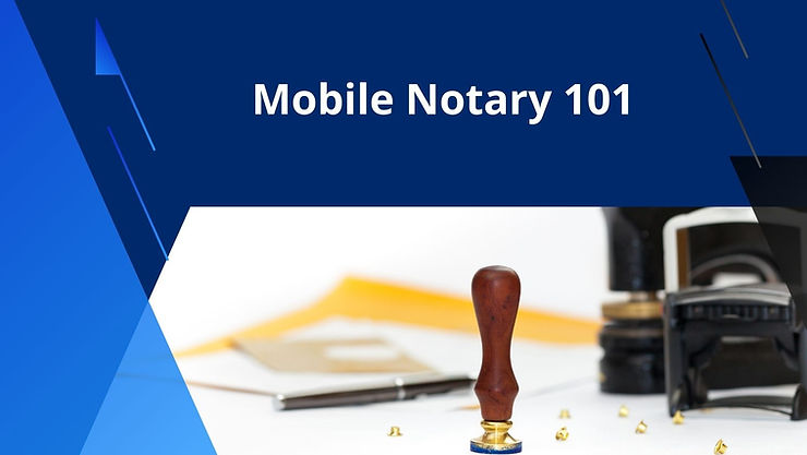 Notary public stamp and seal