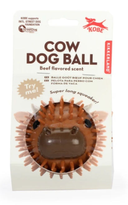 Balle pour chien vache