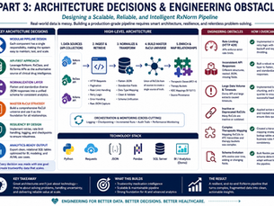 Part 3 — Architecture Decisions and Engineering Obstacles
