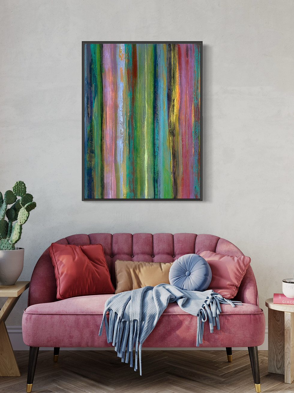 Thumbnail: Rainbow Eucalyptus #11  40" x 30"