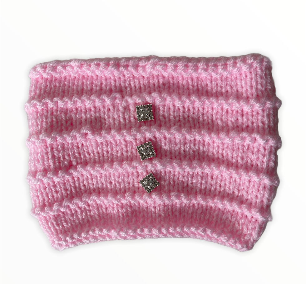 Thumbnail: Snoods with Diamente Buttons - Sparkle