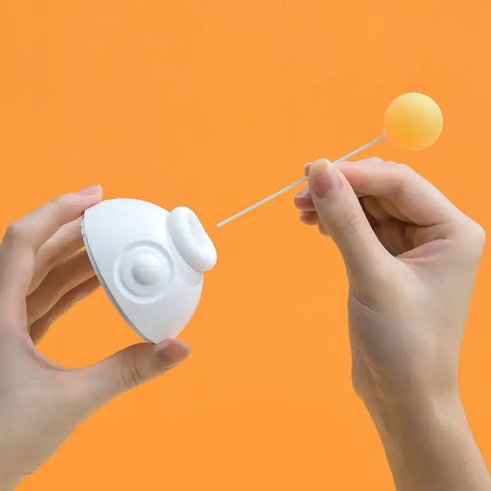 Thumbnail: Michu Interactive Cat Treat Dispenser Tumbler Toy