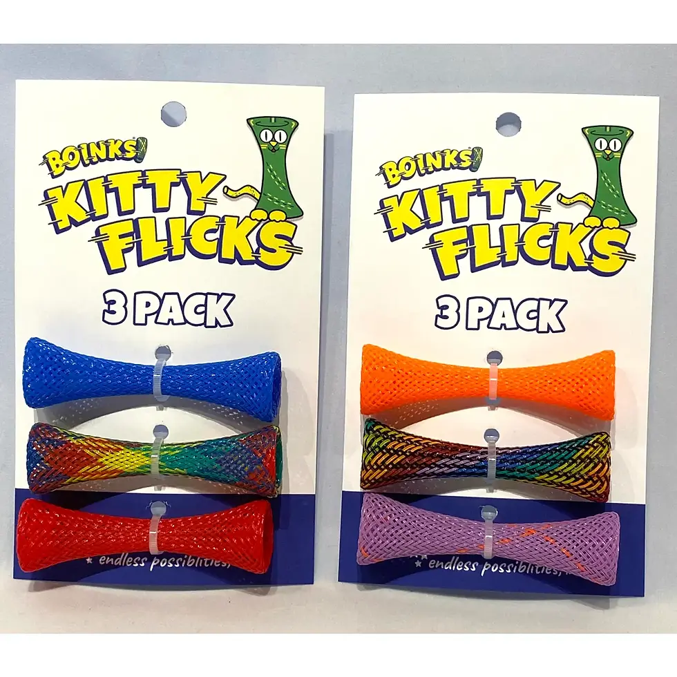 Thumbnail: Kitty Flicks Cards of 3