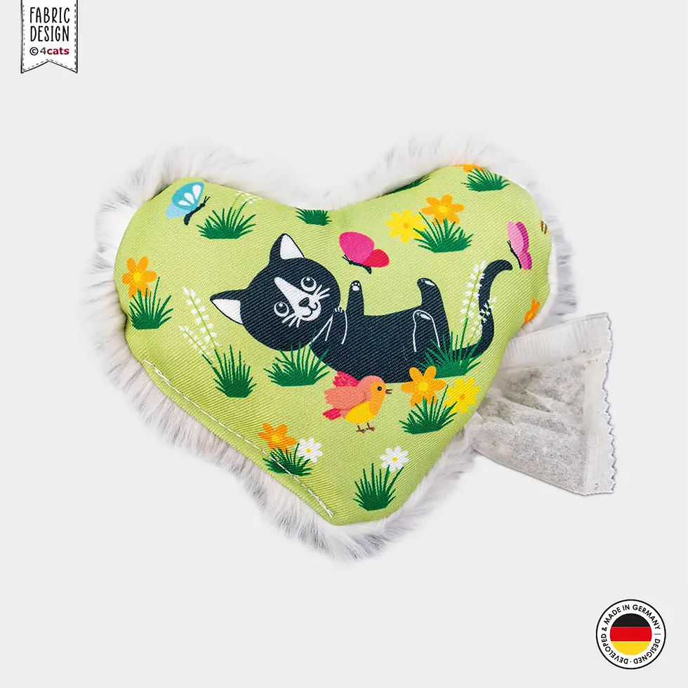 Thumbnail: 4cats Lucky Heart Valerian Cat Toy - 1 Piece