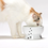 Thumbnail: Necoichi Raised Cat Water Bowl Nala Cat Design