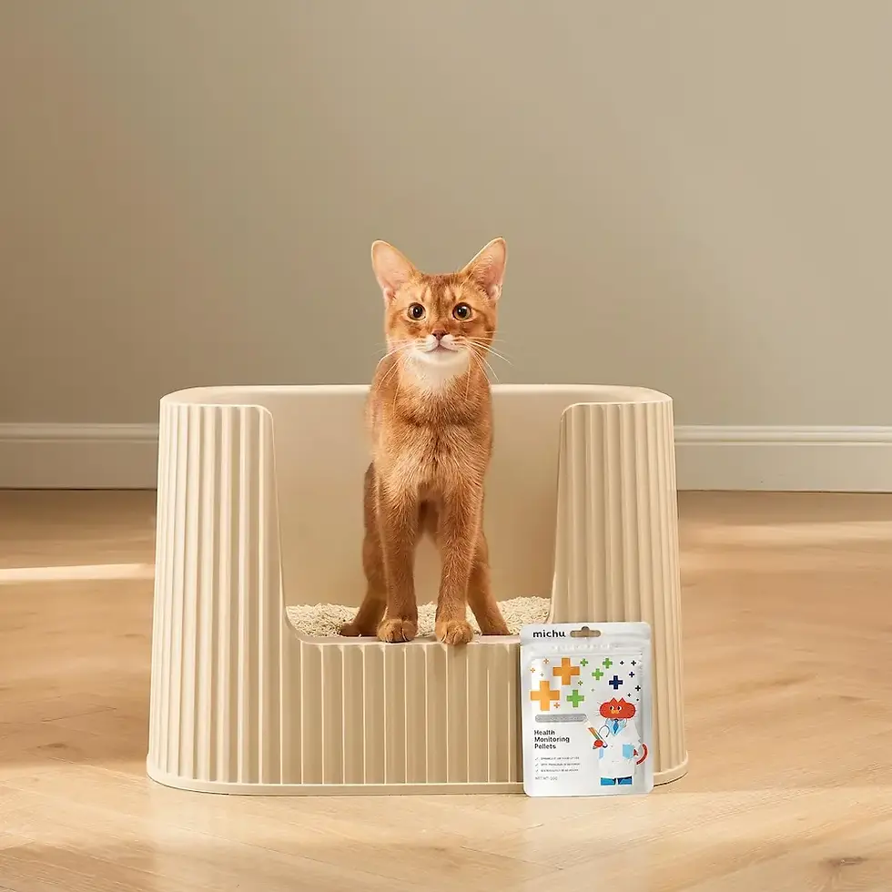 Michu Cat Health Monitoring Pellets - Colour Changing Indica