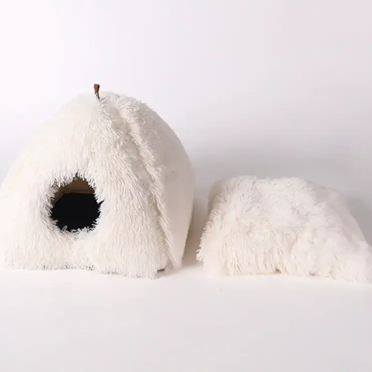 Thumbnail: Soft Warm Cat Bed House