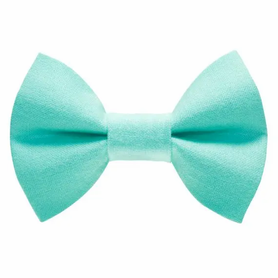 Thumbnail: PLAIN LUX BOW TIES CATS & DOGS - By Sweet Pickle