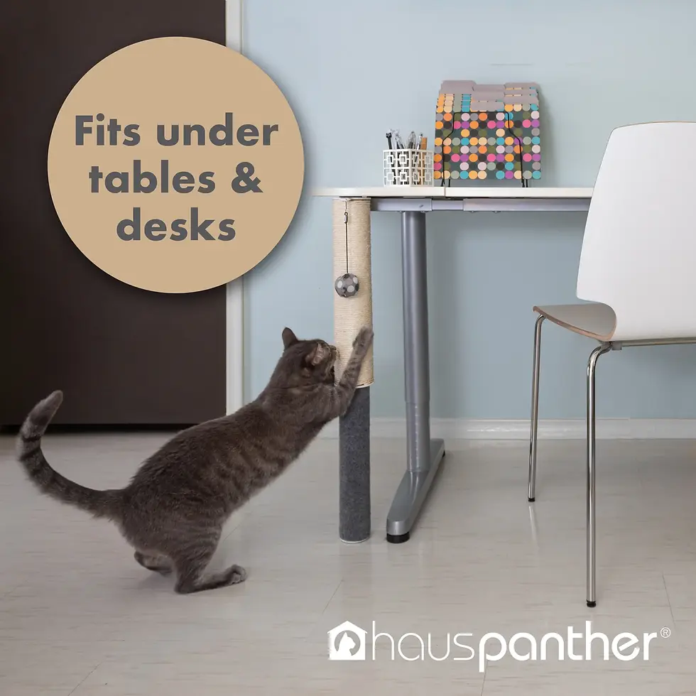 Thumbnail: Scratch Pole - Adjustable Under-table Cat Scratcher