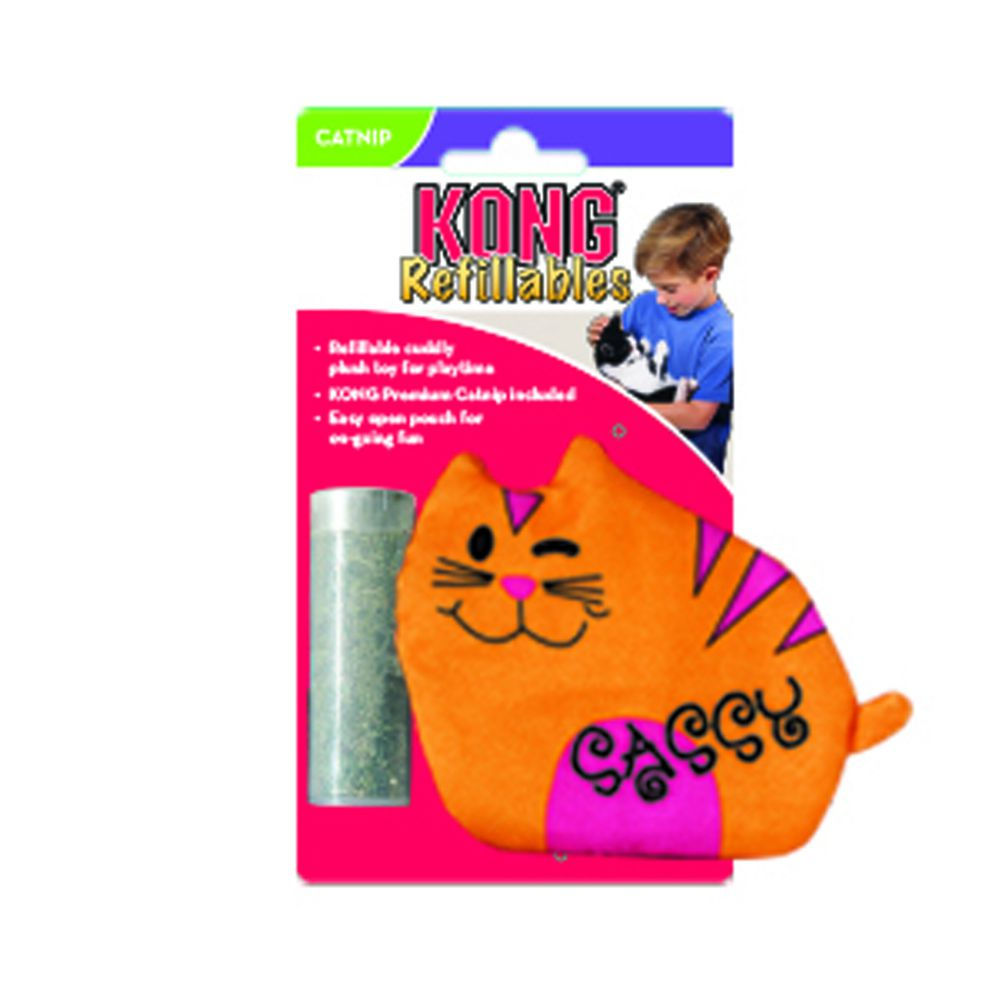 KONG Purrsonalities Refillable Catnip toys