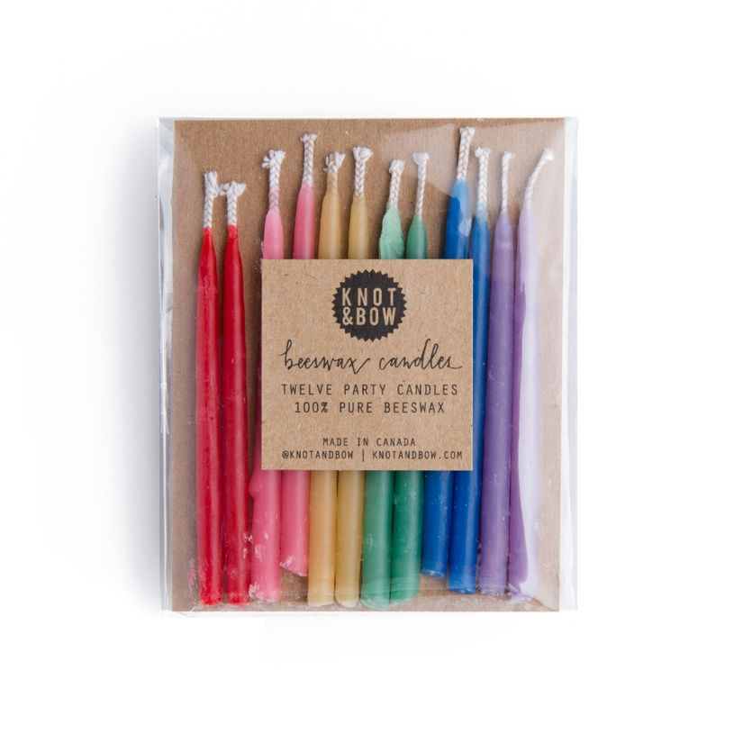 ASSORTED CELEBRATION CANDLES - SHORT - By Knot & Bow