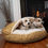 Thumbnail: Cozy Cave Luxury Microsuede Dog Bed by Snoozer