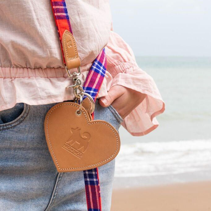 LEATHER POOP BAG DISPENSER - By Hiro & Wolf