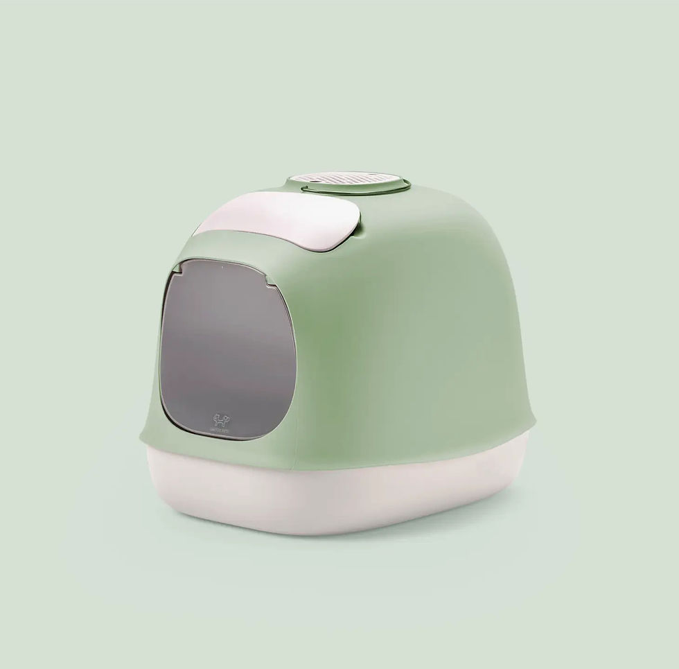 Thumbnail: Designer Litter Box with Filter & Accessories by Minú