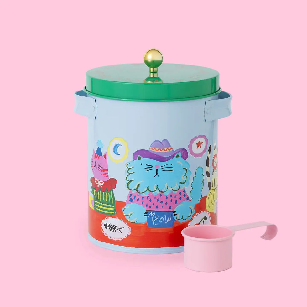 Thumbnail: Cool Cat Club Storage Tin & Scoop
