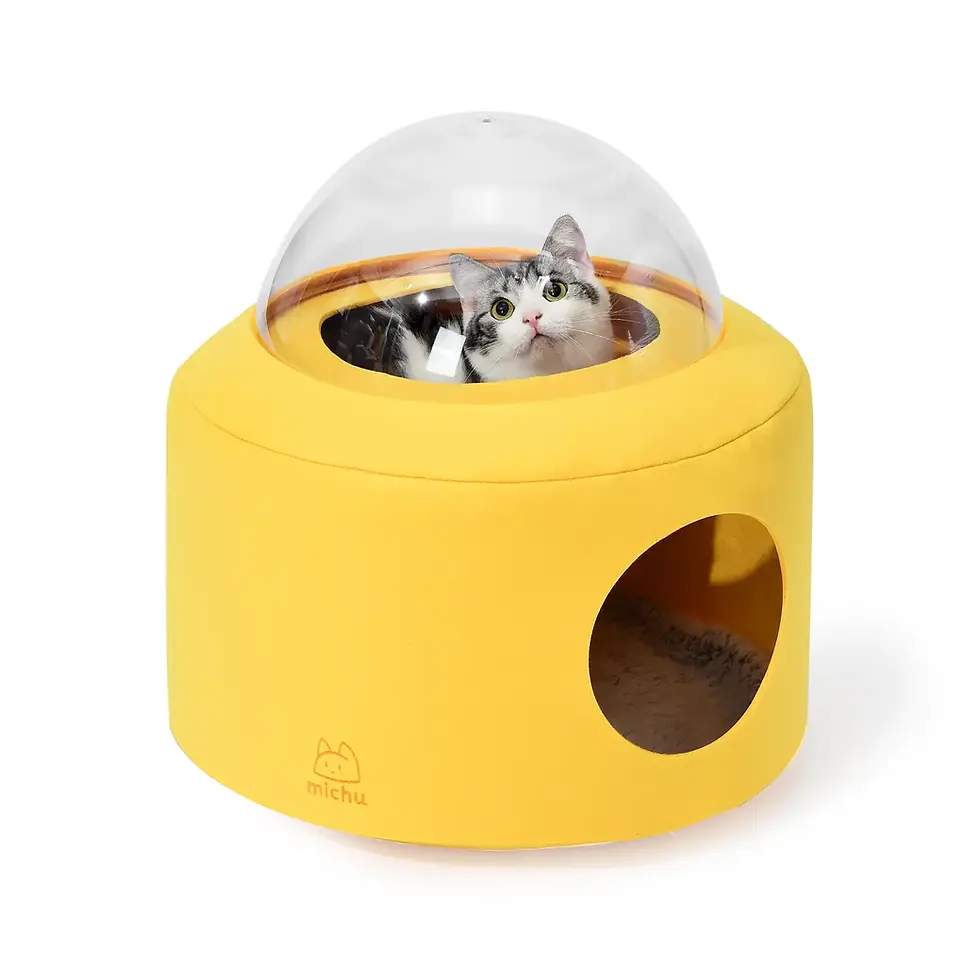 Thumbnail: Space Capsule Cat Bed 