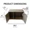 Thumbnail: Hidden Cat Litter Box Furniture - Large 