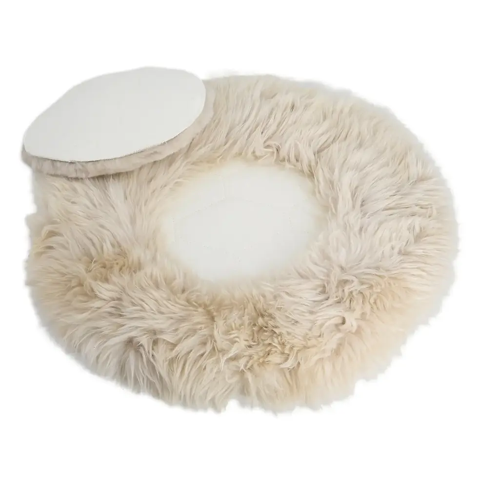 Thumbnail: Large Sheepskin Pet Bed - 90cm