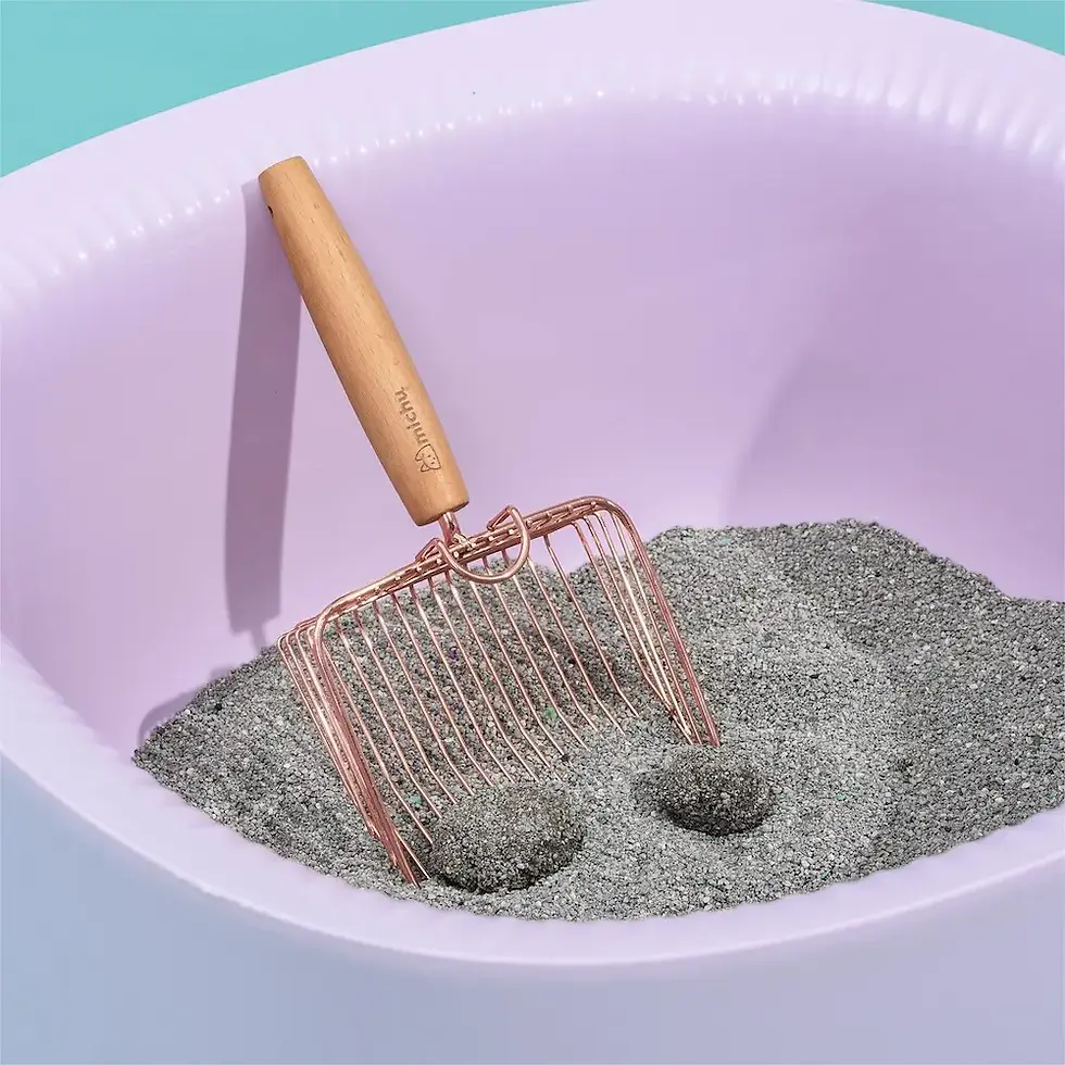 Thumbnail: Michu Stainless Steel Cat Litter Scoop 