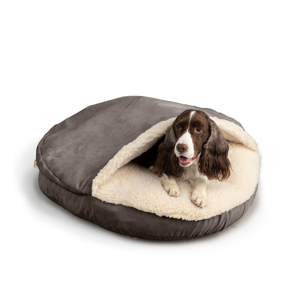 Thumbnail: Cozy Cave Luxury Microsuede Dog Bed by Snoozer
