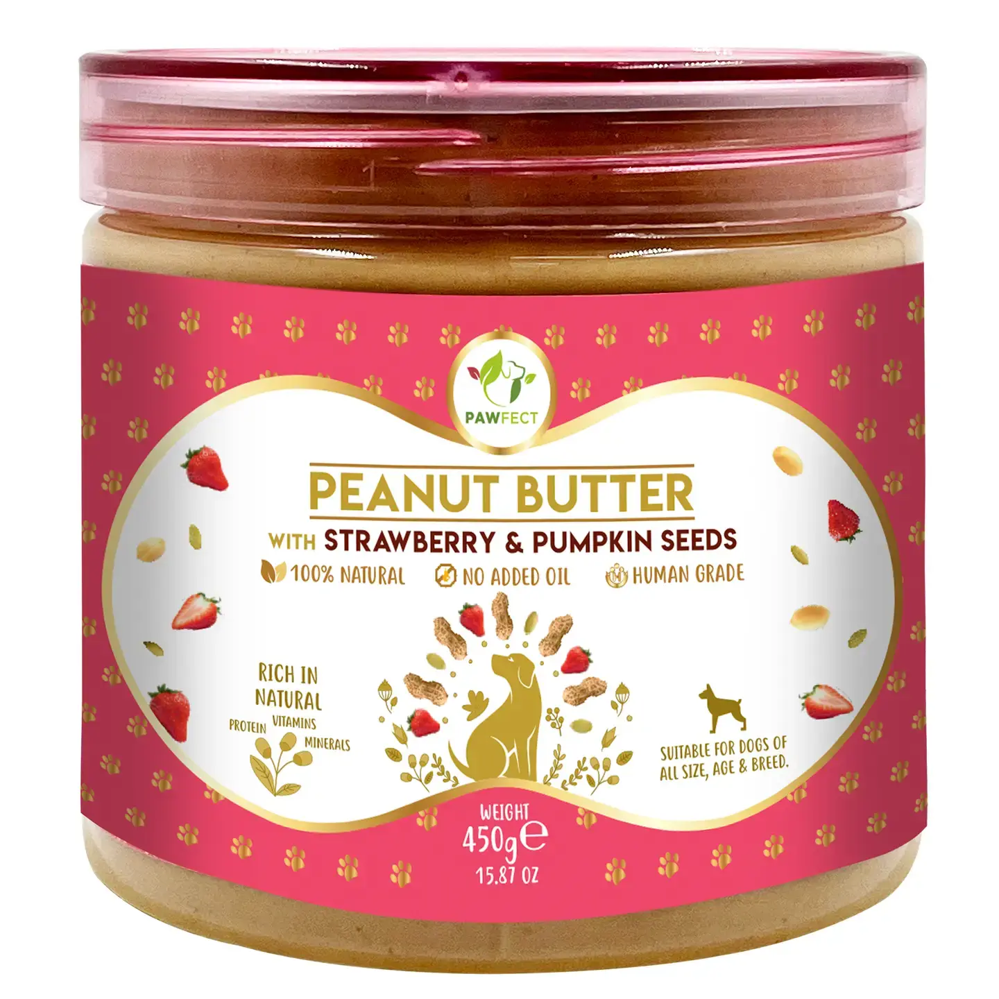 Pawfect Peanut Butter Selection For Dogs - Large