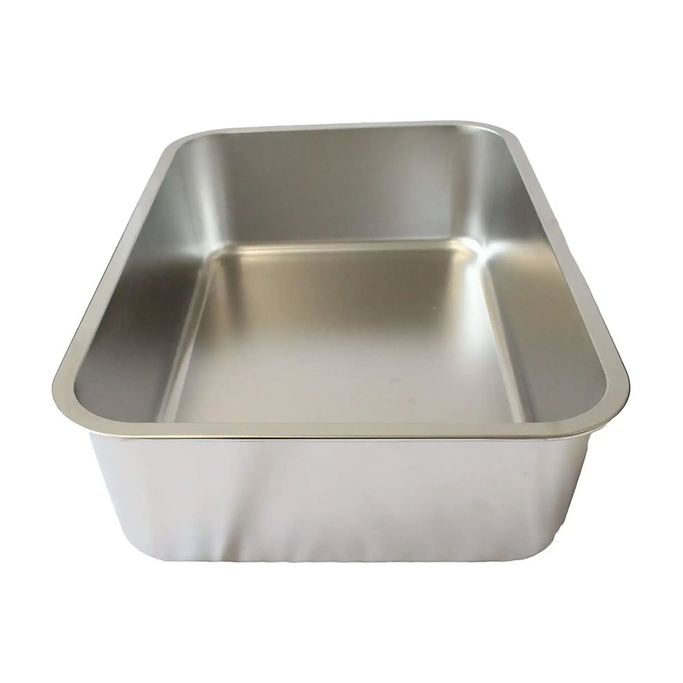 Thumbnail: XL Stainless Steel Litter Box 