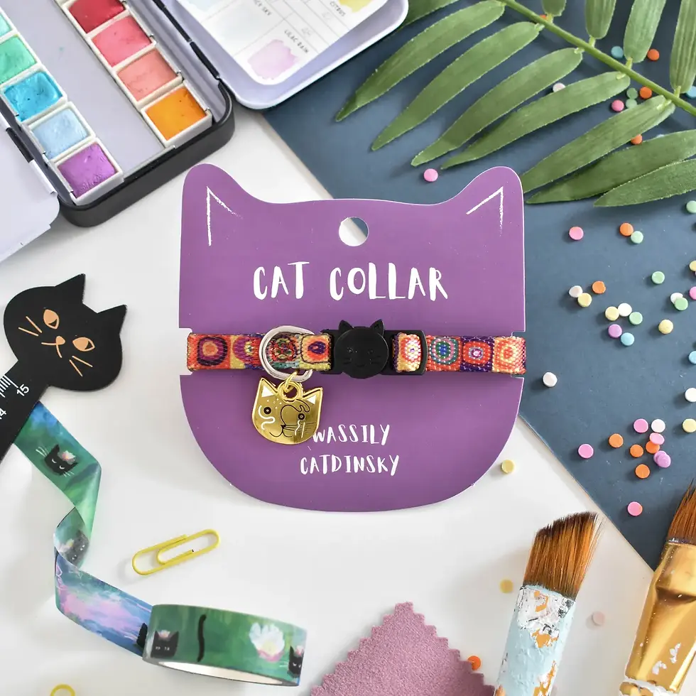 Thumbnail: Niaski Cat Artist pet collar range