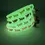 Thumbnail: Adjustable Glowing Pet Collars with Bell, Animal Print, Rubber Material, Safety 