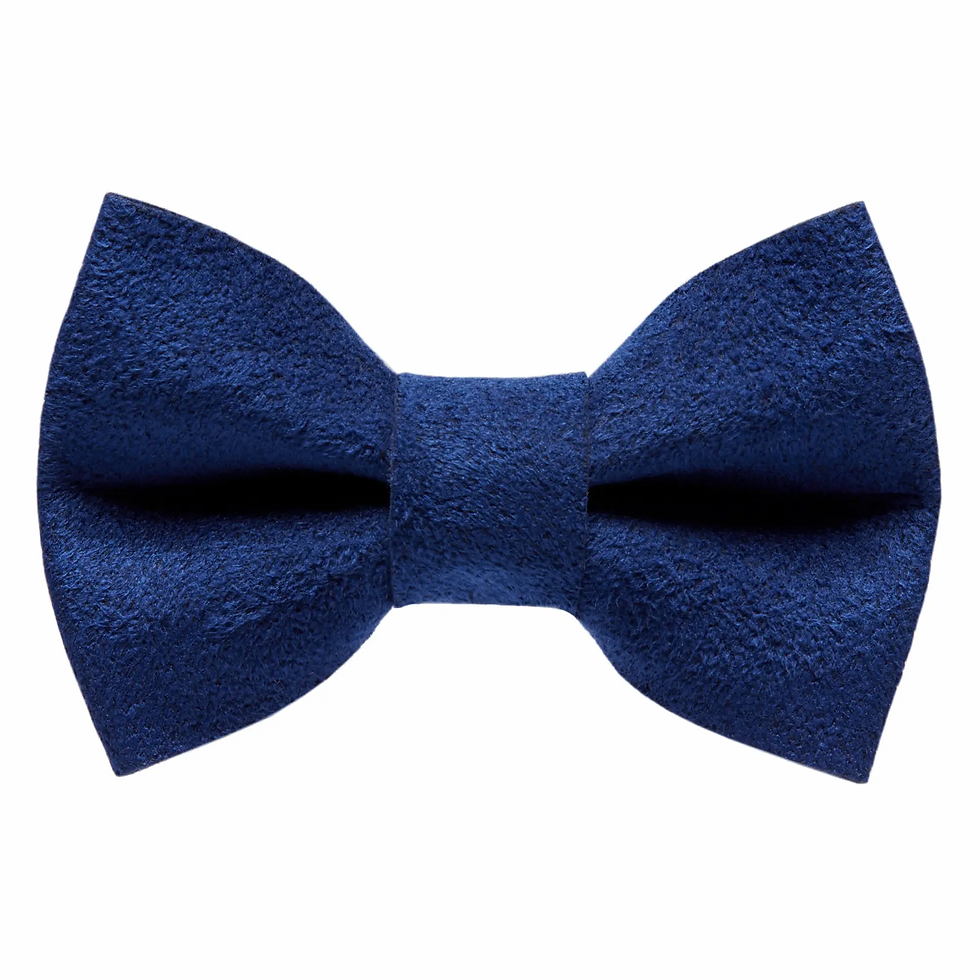 Thumbnail: PLAIN LUX BOW TIES CATS & DOGS - By Sweet Pickle