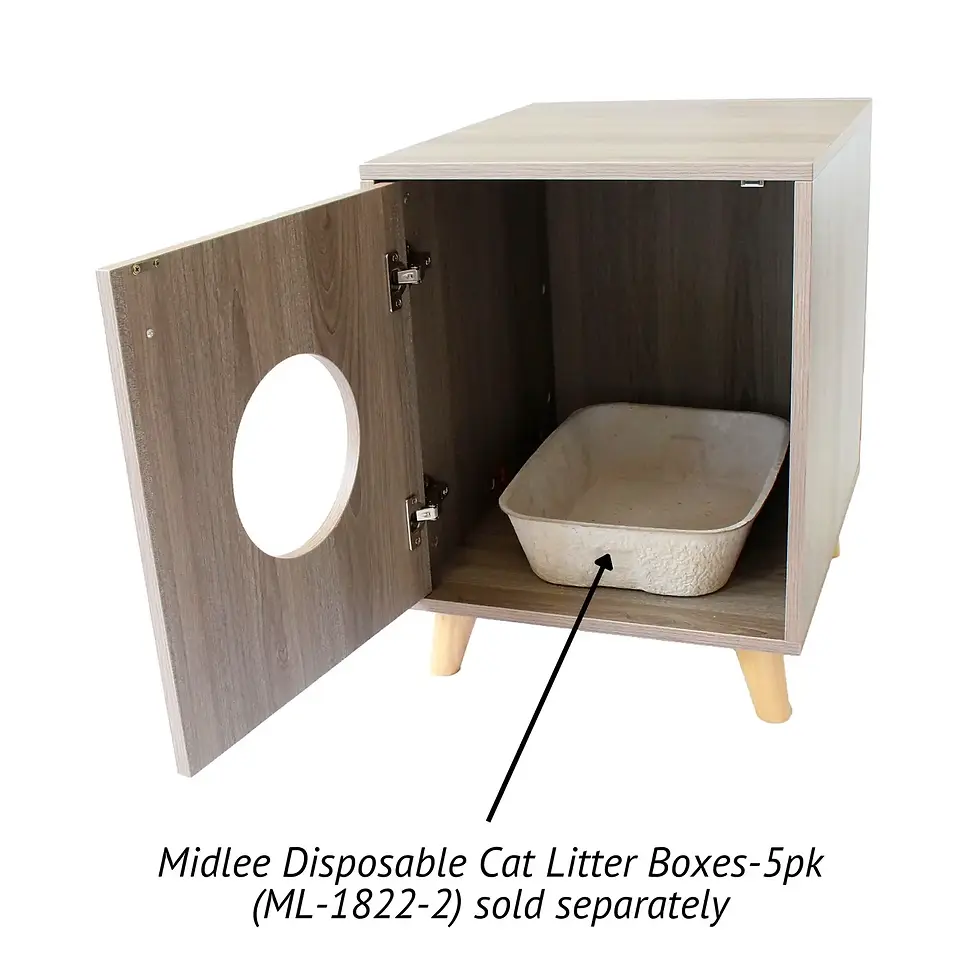 Thumbnail: Hidden Cat Litter Box Furniture - Small 