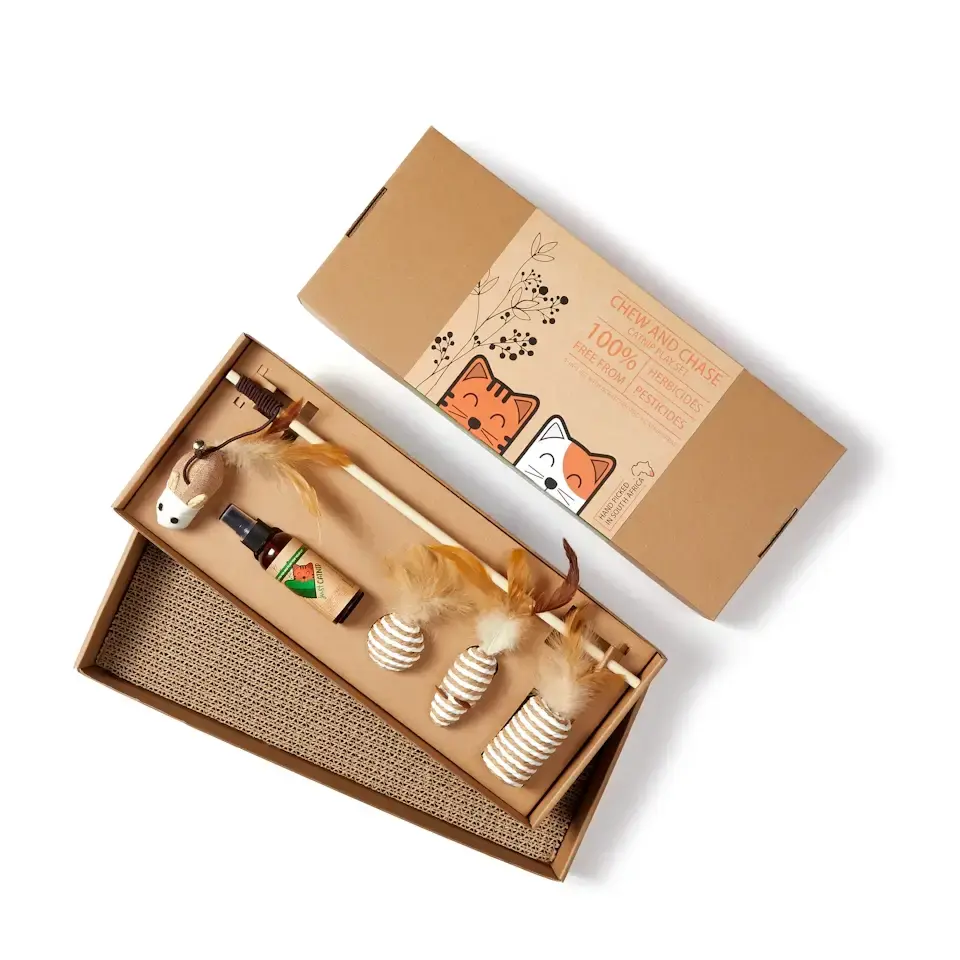 Chew and Chase Catnip Play Set