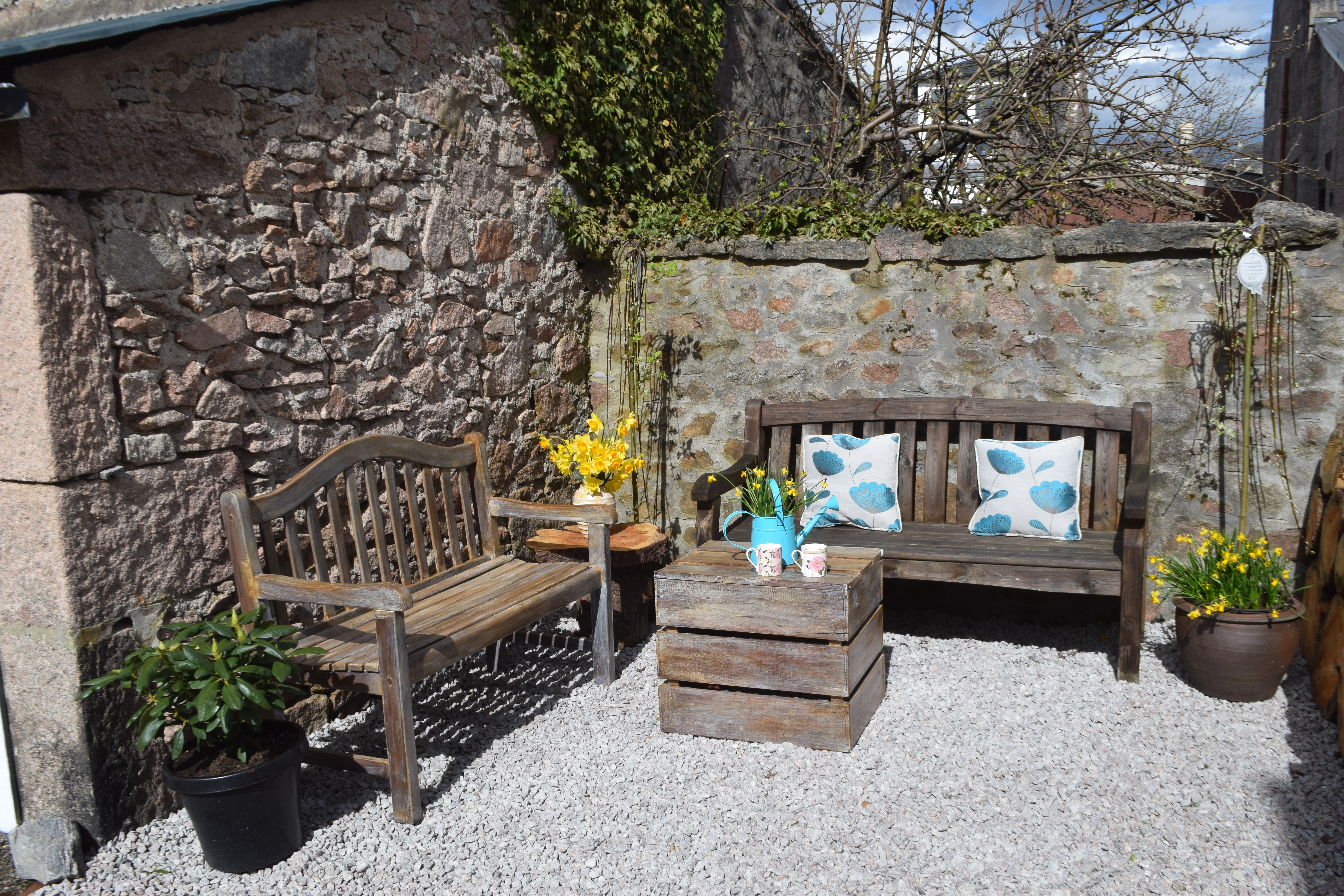 Secluded Sunny Patio