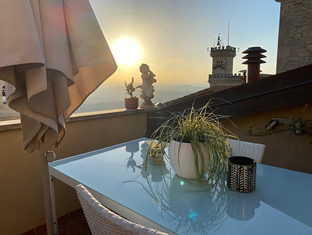 terrazza privata camera mansarda