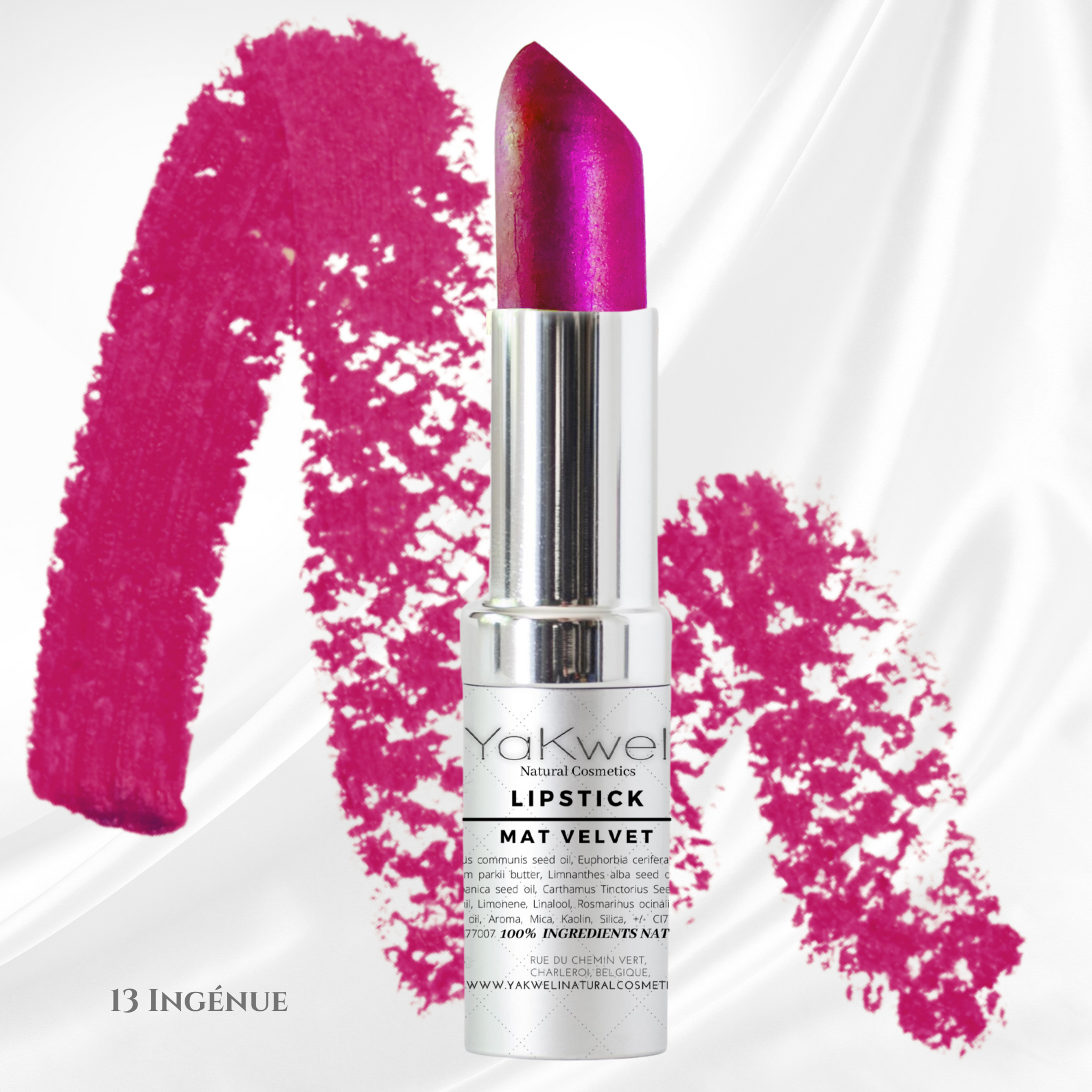 Ingénue "Mat Velvet": Rouge à lèvres velours